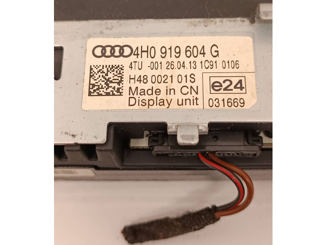 Дисплей 4H0919604G, H48002101S Audi A8 S8 D4 4H