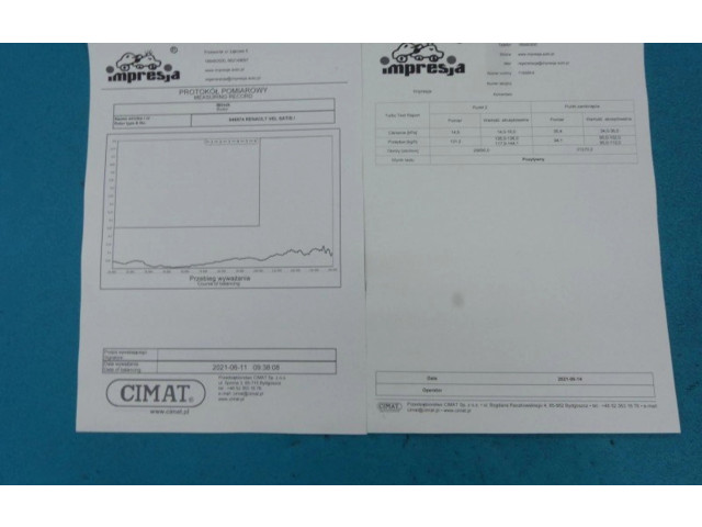 Turbodmychadlo Турбина 718089-6, IMPRK848574 Renault Vel Satis