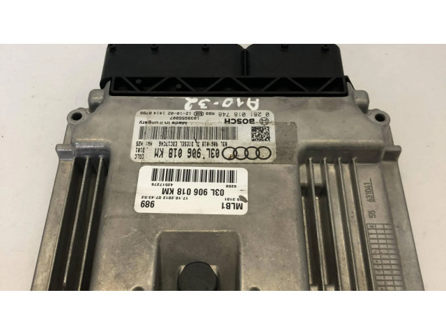 Řídící jednotka 03L906018KM, 0281018748 Audi A4 S4 B8 8K 2012