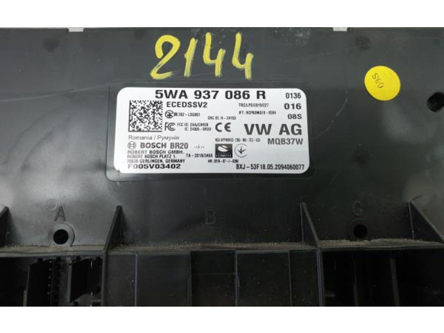 Блок комфорта 5WA937086R, ECEDSSV2   Audi RS3 8Y   