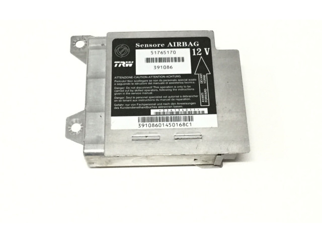 Блок подушек безопасности 51765170, 188A9000 Fiat Idea