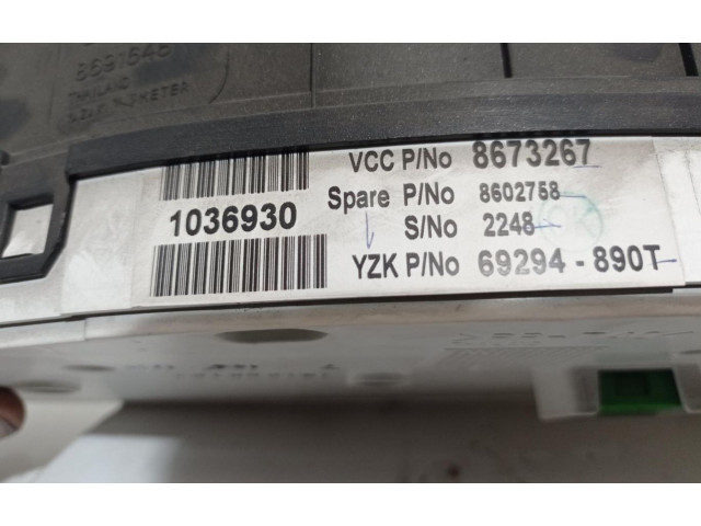 Панель приборов 8673267   Volvo XC90       