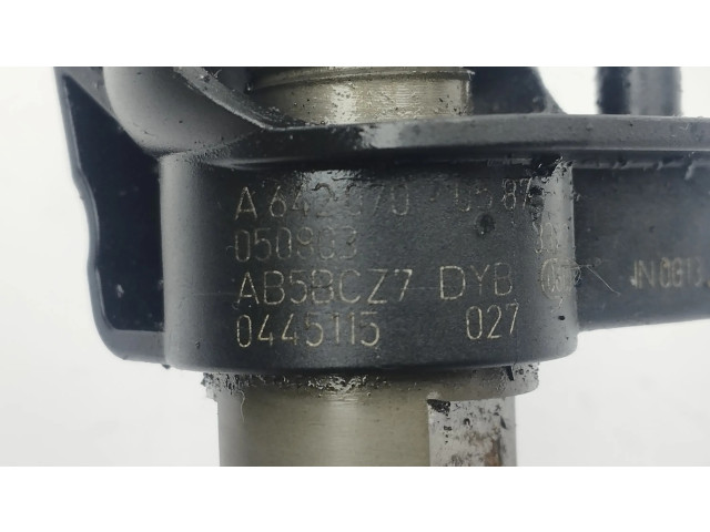 Форсунка A6420700587, 0445115027    Jeep Grand Cherokee (WK) для дизельного двигателя  3