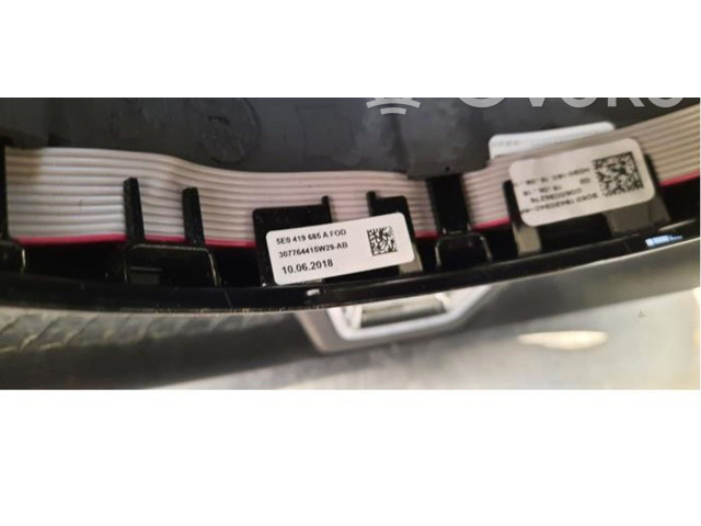 Руль Skoda Superb B8 (3V)  2015 - 2024 года 5E0419685A      