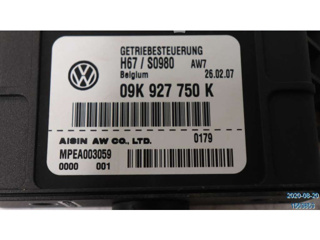 Блок управления коробкой передач 09K927750K   Volkswagen Transporter - Caravelle T5