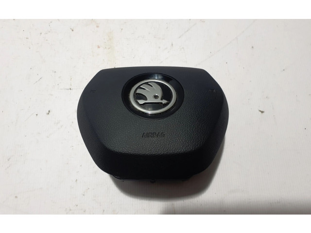 Подушка безопасности водителя 5E3880201S Skoda Octavia Mk4