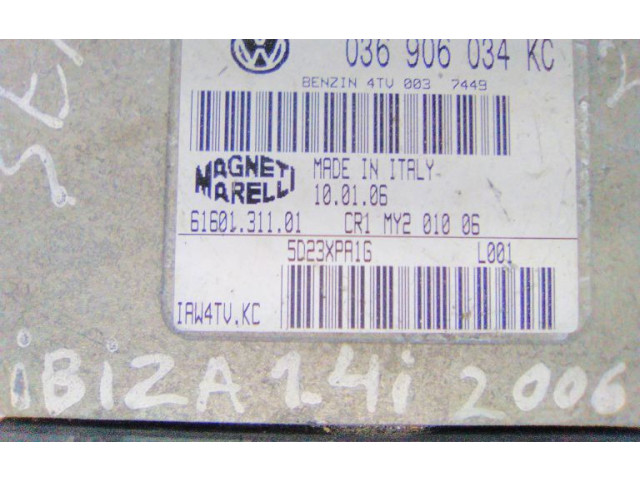 Блок управления двигателя 036906034KC   Seat Ibiza III (6L)