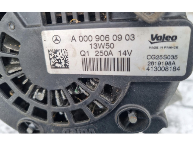 Генератор Mercedes-Benz ML W166