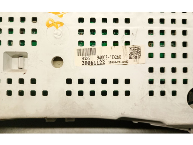 Přístrojová deska KIA Carnival 2009 940034D260, 940034D260