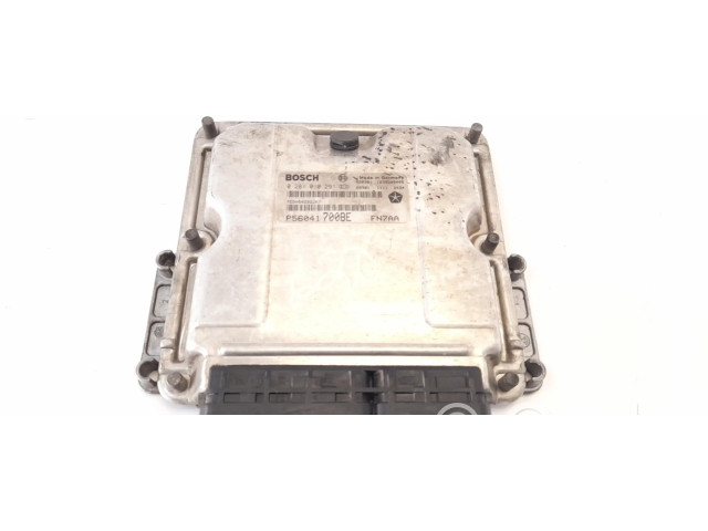 Блок управления двигателя P56041700BE, 0281010291 Jeep Cherokee III KJ