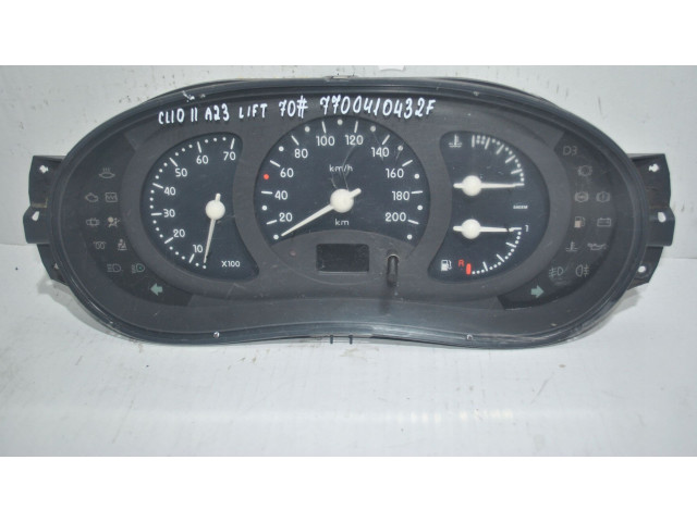 Панель приборов 7700410432F   Renault Clio I       