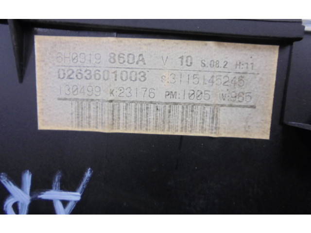 Přístrojová deska Seat Arosa 1998 6H0919860A, 6H0919860A