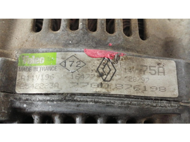 Генератор 7700876198 Renault Clio I 1.2