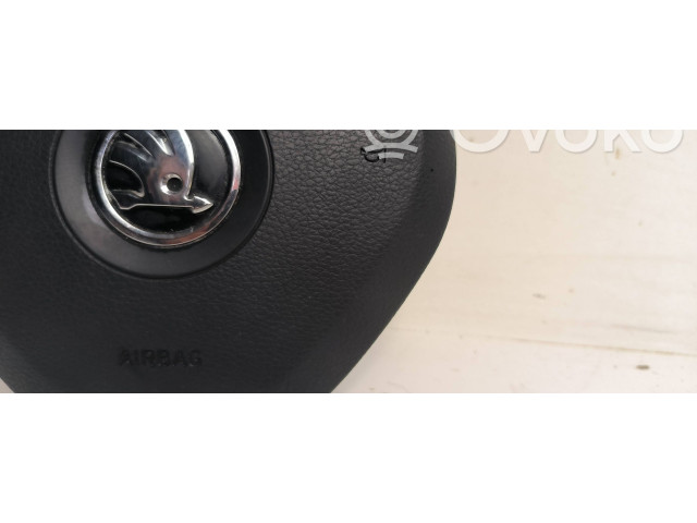 Подушка безопасности водителя 5E0880201, 307773399340 Skoda Fabia Mk2 (5J)