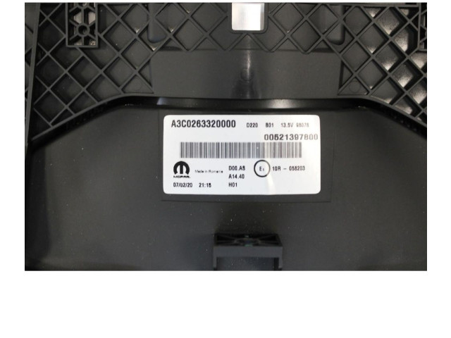 Přístrojová deska Fiat 500L 2005