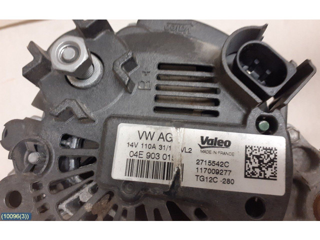 Генератор 04E903015   Skoda Fabia Mk3 (NJ)      