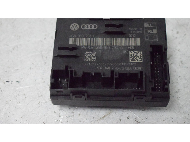 Блок комфорта 4G8959793A   Audi A7 S7 4G   