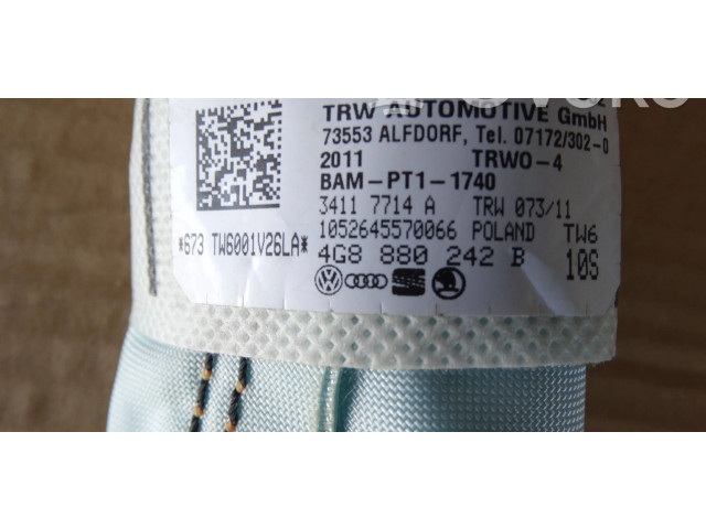 Подушка безопасности в сиденье 4G8880242B Audi A7 S7 4G