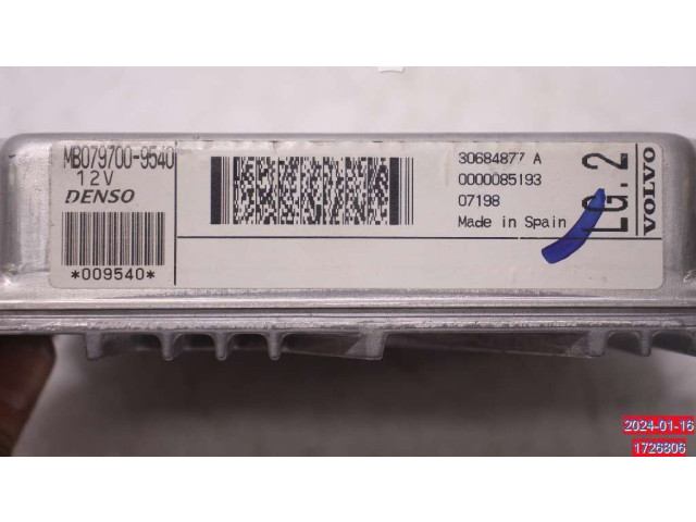 Блок управления впрыском 8603501, MB079700-9540   Volvo V70