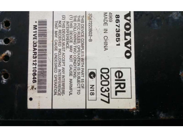 Блок управления двигателя 8673851, 8673851   Volvo XC90