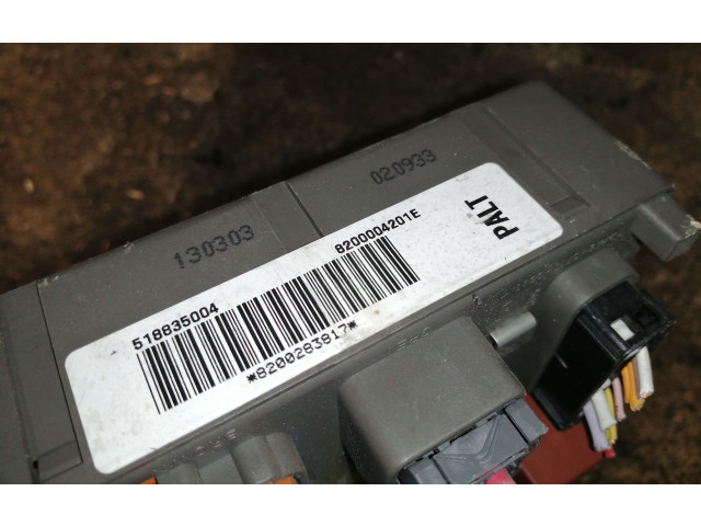 Pojistková skříňka 8200004201E, 518835004 Renault Vel Satis 2004