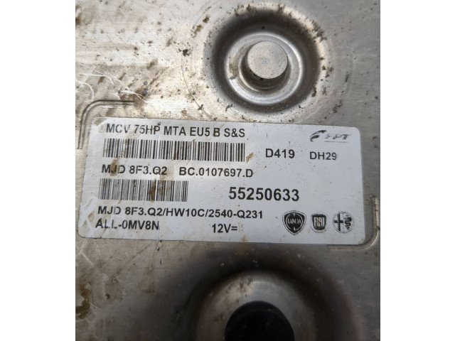 Řídící jednotka 55250633, BC0107697D Fiat Fiorino 2012
