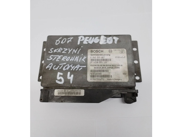 Блок управления коробкой передач 9652182080 Peugeot 607