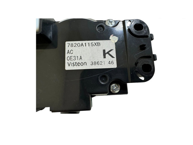 Блок управления климат-контролем 7820A115XB, 3862146 Mitsubishi Lancer VIII