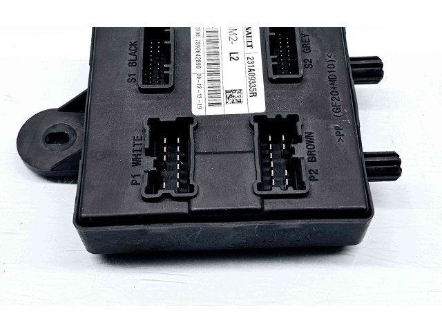 Блок комфорта 231A09335R Dacia Duster II