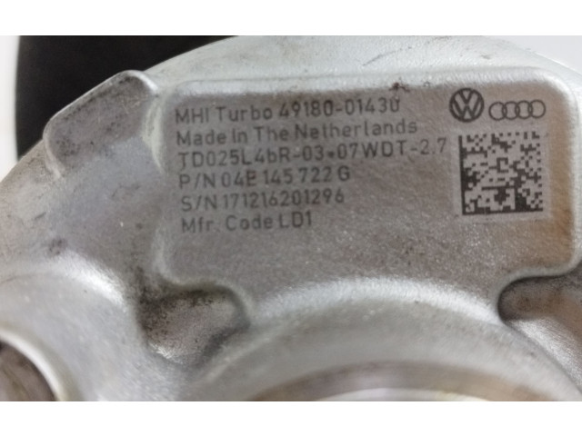 Turbodmychadlo Турбина 4918001430, 04E145722G   Volkswagen Tiguan   CZDA