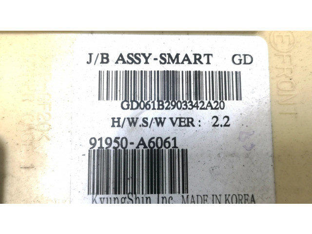 Pojistková skříňka 91950A6061, GD061B2903342A20 Hyundai i30 2013