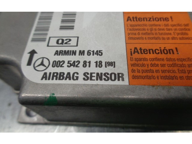 Блок подушек безопасности 0025428118 Mercedes-Benz ML AMG W164