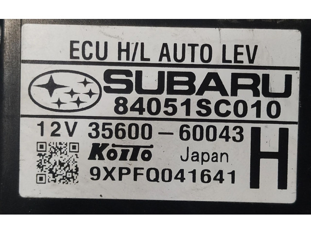 Блок управления 84051SC010, 3560060043 Subaru Forester SH