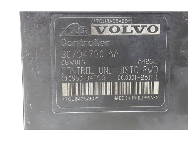 Блок АБС 30794730, 30794728   Volvo  V50  2008 - 2012 года