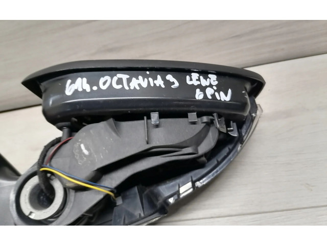 Зеркало электрическое Skoda Octavia Mk3 (5E) 2013 - 2019 года