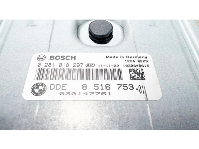 Řídící jednotka 8516753, 0281018297 BMW 5 GT F07 2012