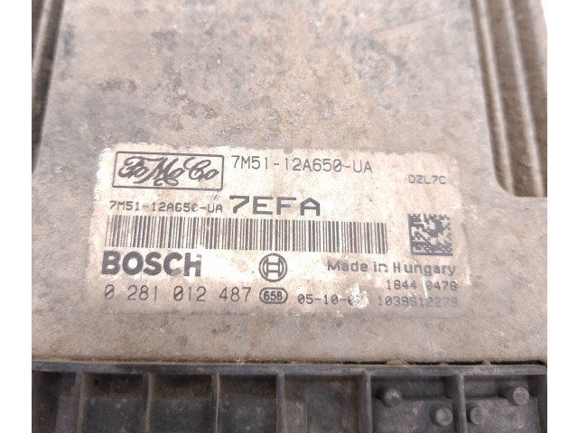 Řídící jednotka 7M5112A650UA, 4M5T14A073CG Ford Focus 2005