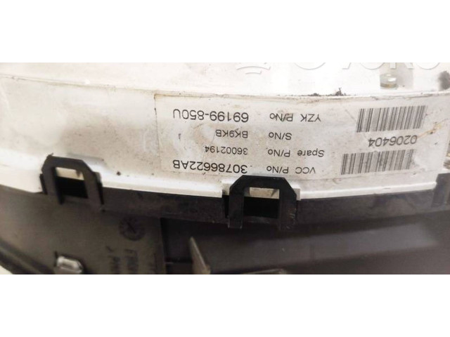 Панель приборов 30786622AB, 36002194   Volvo V70       