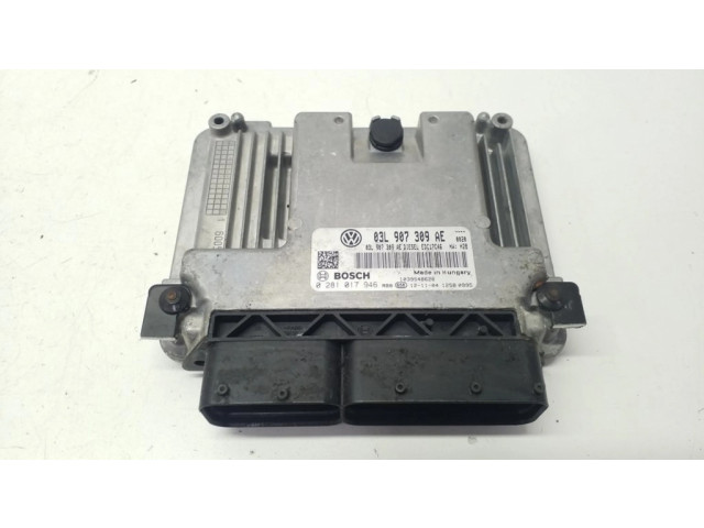 Řídící jednotka 0281017946, 03L907309AE Volkswagen Tiguan 2012