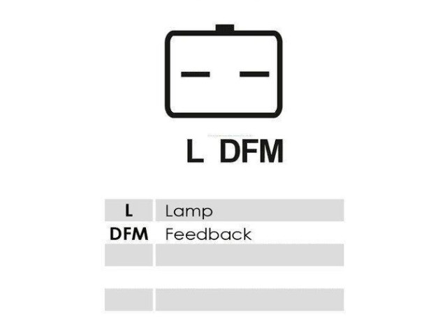 Генератор CA1687, 3EFFE   Citroen C2      