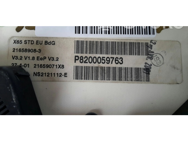 Спидометр (приборный щиток) 8200059763   Renault Clio II   