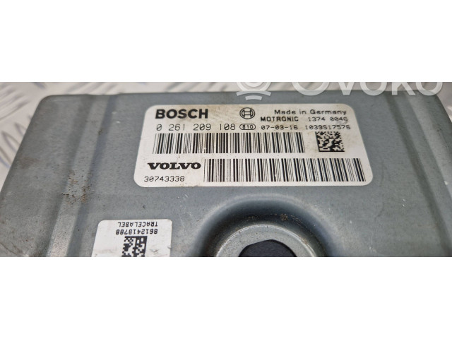 Комплект блоков управления 0261209108, 30743338   Volvo V70
