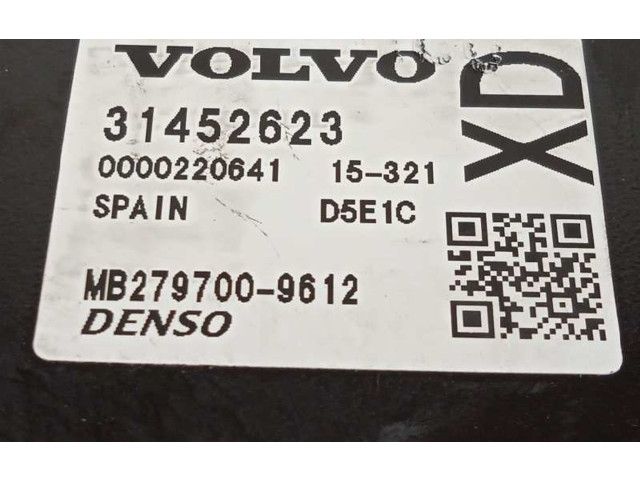 Блок управления двигателя 31452623, MB2797009612 Volvo S60