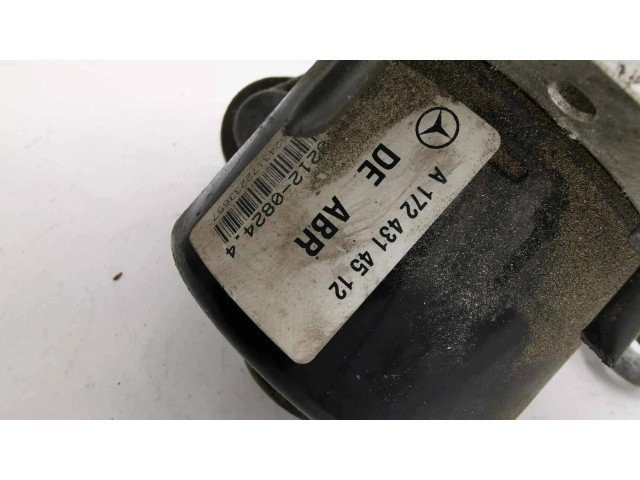 Блок АБС A1724314512, 10021208244 Mercedes-Benz GLK (X204) 2008-2016 года
