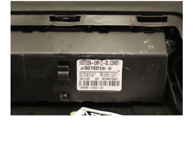 Радио/ проигрыватель CD/DVD / навигация 4390160113 Peugeot Partner III