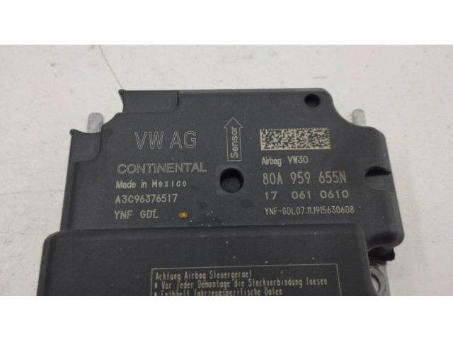 Блок подушек безопасности 80A959655N Audi Q5 SQ5