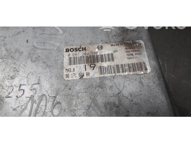 Řídící jednotka 0261200780 Peugeot 106 2000