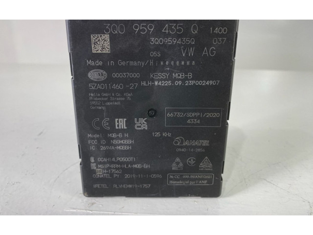 Блок управления 3Q0959435Q, 3Q0959435Q Skoda Fabia Mk4 (6VA)