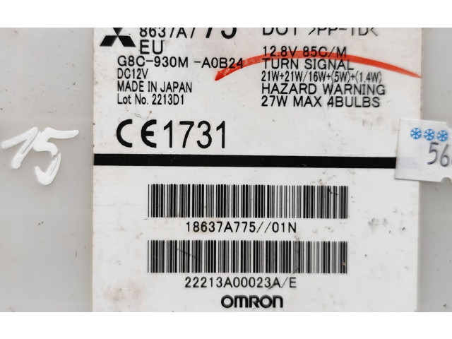 Блок предохранителей 8637A775, G8C-930M-A0B24 Mitsubishi L200