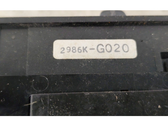 Блок управления климат-контролем 2986KG020 Honda Prelude